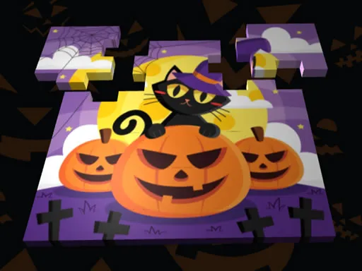 3D Halloween Jigsaw