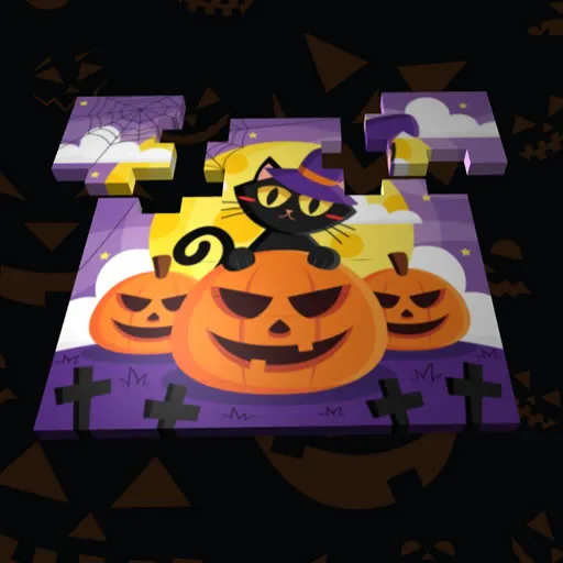 3D Halloween Jigsaw