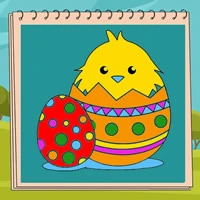 Coloring Book Easter